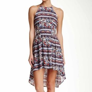 Romeo + Juliet Hi-Lo Halter Dress